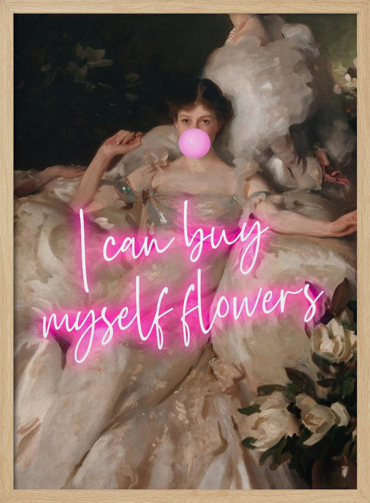 Buymyselfflowers6 Ratioiso Poster